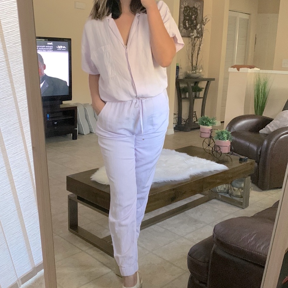 YFB Revolve Adrienne Jumpsuit in Lilac Size M - Picture 16 of 16